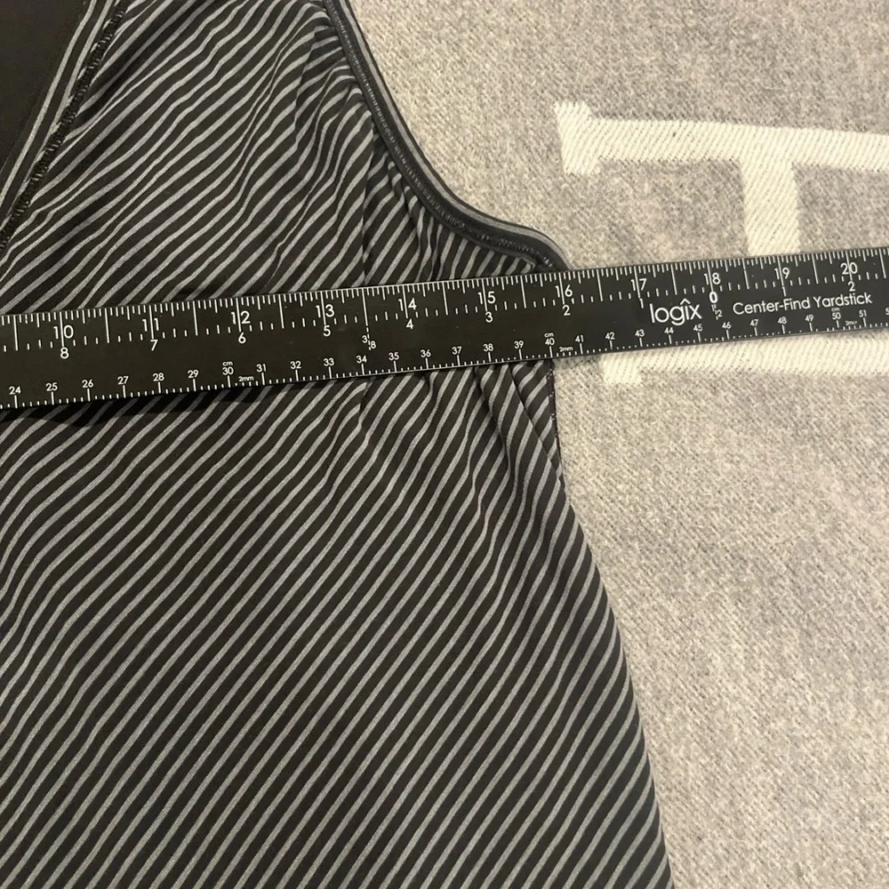 Lululemon Athletica Black and White Tank Top